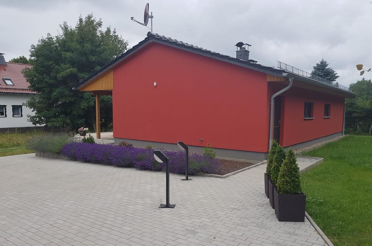 Ferienhaus Am Ramberg Villa Friedrichsbrunn Esterno foto