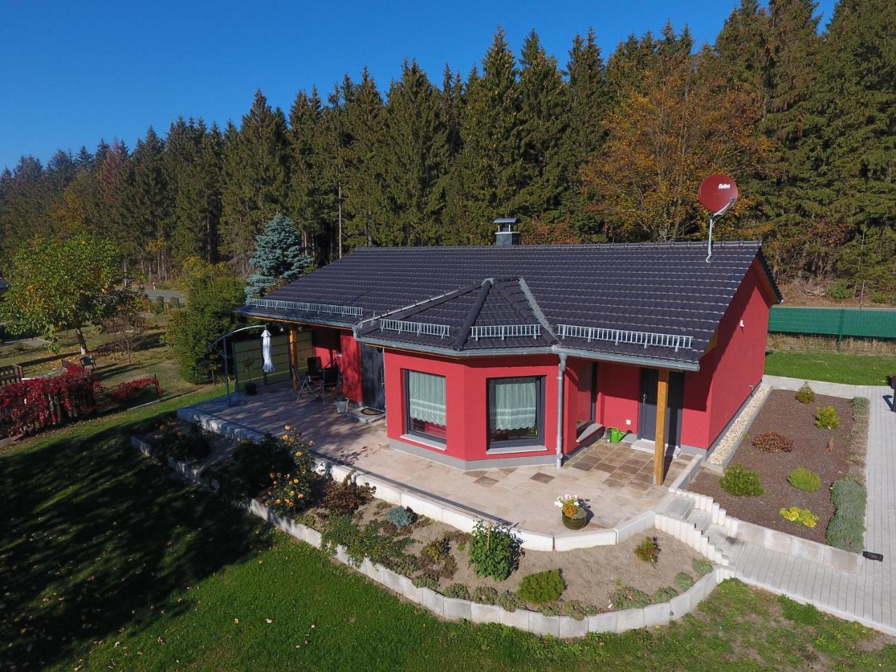 Ferienhaus Am Ramberg Villa Friedrichsbrunn Esterno foto